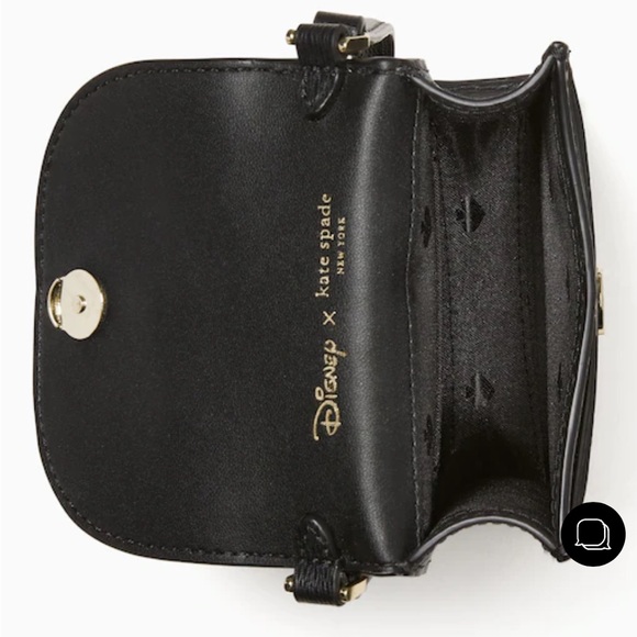 Disney X Kate Spade New York Minnie Mouse North South Flap Phone Crossbody - Picture 4 of 7